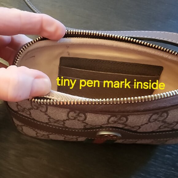 Gucci crossbody mini w dust bag and box - Picture 11 of 14